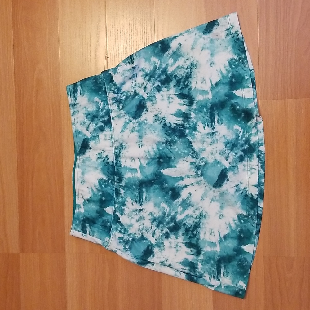 Prince Teal & White Tie Dye Tennis Skort - Size XS